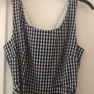J Crew Gingham Dress